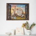 thumbnail image 6 of Christian Wall Art Religious Window Rock Butterfly Pictures Wall Decor Scripture Canvas Painting Print Artwork Modern Home Decor Framed For Living room Bedroom Bathroom12inX16in, 6 of 6