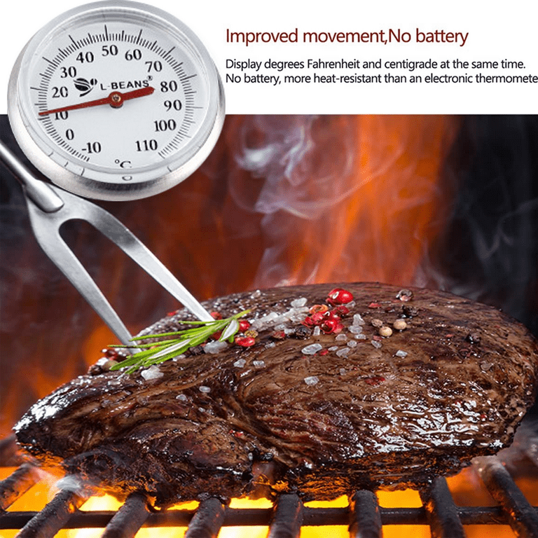 Home Chef】Digital Candy Thermometer, Instant Read Kitchen Cooking & Candy Spatula  Thermometer Temperature Reader & Stirrer in One