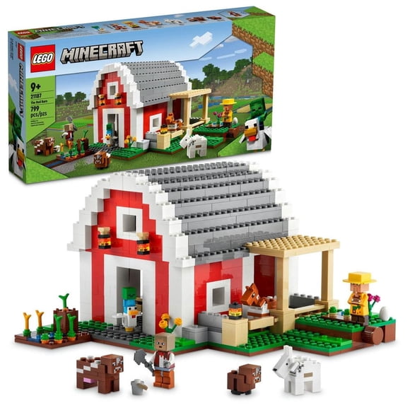 Set LEGO Minecraft El Granero Rojo 21187