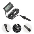thumbnail image 3 of Digital Hygrometer Thermometer with ABS Material for Measuring Use Black Color Large Character Display 5pcs, 3 of 9