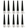 thumbnail image 2 of Eyelash Growth Liquid Container, Refillable Empty Empty  Tubes 10pcs Transparent with Black Cover for Home for Eyelashes Growth Liquid for Essential Oil, 2 of 7