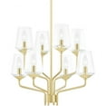 thumbnail image 5 of H420808-AGB-Mitzi-Kayla-8 Light Chandelier in Transitional Style-24 Inches Wide by 20.38 Inches High-Aged Brass Finish, 5 of 10