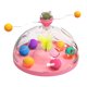 thumbnail image 3 of Juguete para gatos, juguetes educativos para mascotas, hierba gatera Natural, Rosado Zulema Juguetes de pelota de hierba gatera, 3 of 7