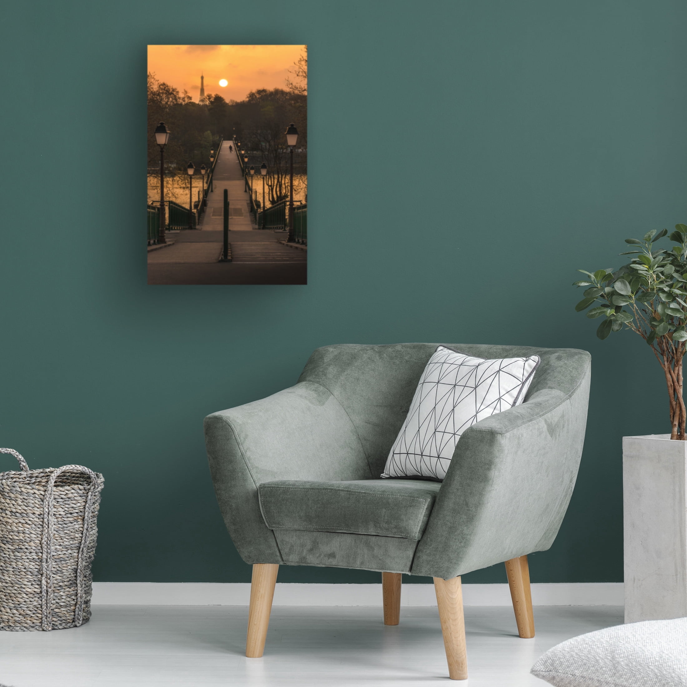 Trademark Fine Art Pacifico Some Meters Canvas Wall Art