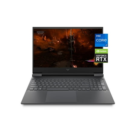HP Victus 16 Gaming Laptop, NVIDIA GeForce RTX 3060, 12th Gen Intel Core i7-12700H, 16 GB RAM, 512 GB SSD, FHD IPS Display, Windows 11 Home, Backlit Keyboard, Enhanced Thermals (16-d1010nr, 2022)