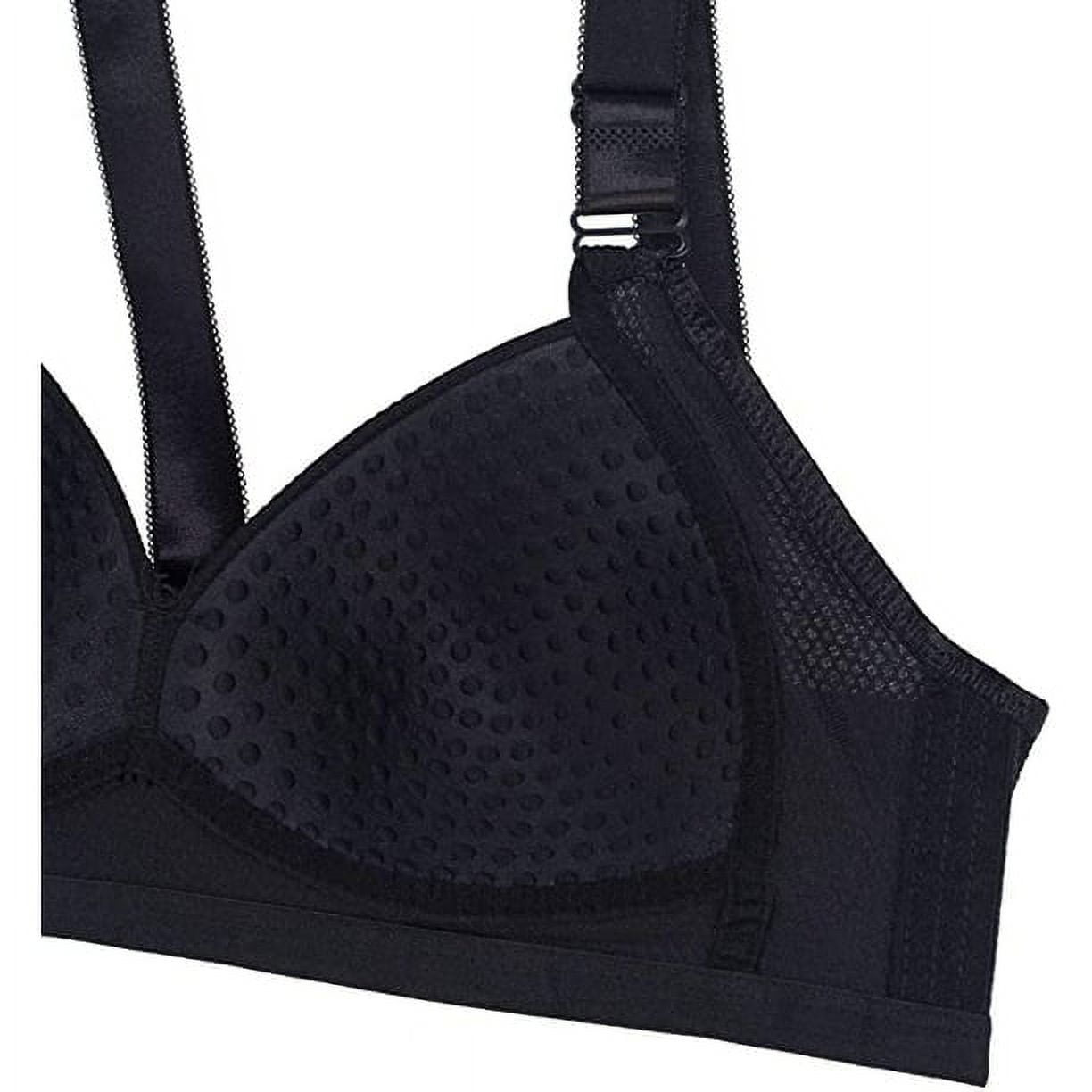 3 Pack Mesh Light Padded Bra, No Wire Jacquard Bra, Womens Comfortable Bras A-36C