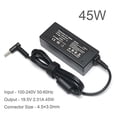 thumbnail image 1 of Adaptador de CA/cargador portátil de 45 W, 19,5 V, 2,31 A para HP serie 15, 1 of 2