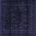 thumbnail image 1 of Ahgly Company Machine Washable Indoor Square Persian Blue Traditional Area Rugs, 3' Square, 1 of 4