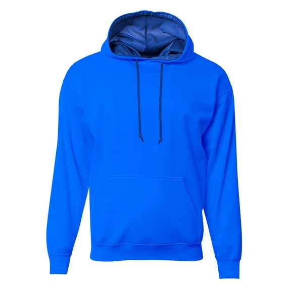 A4 N4279 Mens Sprint Fleece Hoodie - Royal - XL