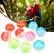 thumbnail image 1 of Bola de juguetes para pájaros 10 piezas coloridas bolas de juguete con pico de molienda pequeños agujeros para entrenar para masticar ANGGREK Otros, 1 of 8