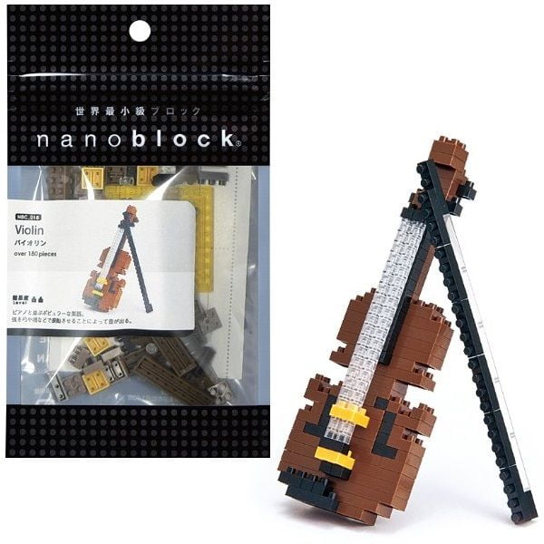 nanoblock violin