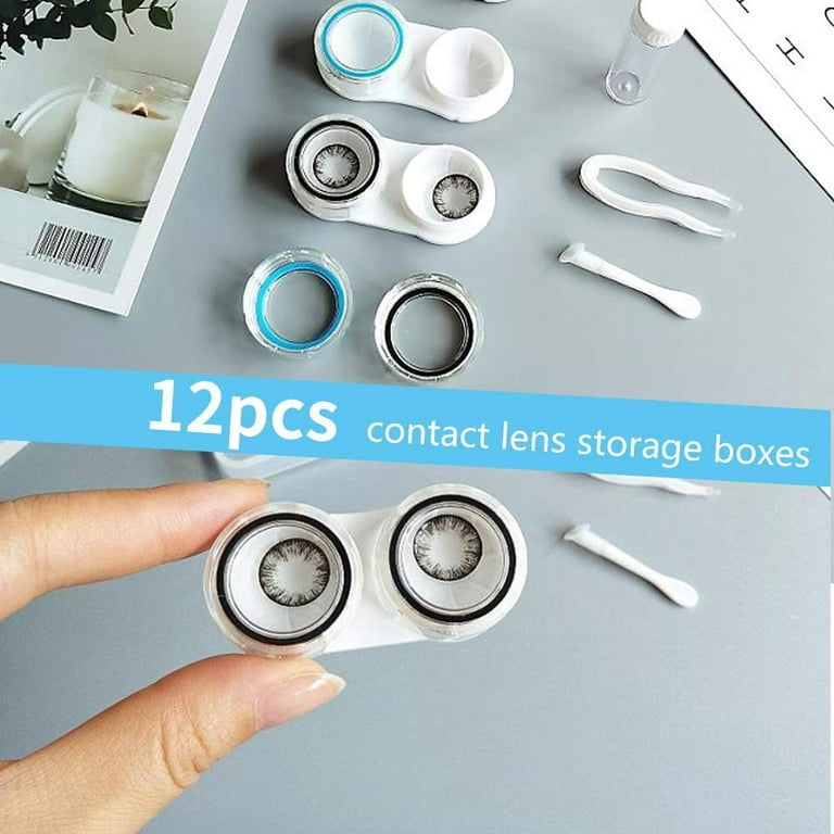 Transparent Contact Lens Storage Case