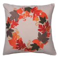 thumbnail image 1 of Vickerman QTX17671 Coussin de Couronne de Récolte 18 x 18 Po. - Écru, 1 of 1