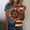 Tops-402Yellow, variant on Xdegoge 4Th of July Patriotic T Shirt for Women USA American Flag Short Sleeve Crew Neck Stars and Stripes Sunflower Print Loose Fit Summer Tops Holiday Celebration Wear