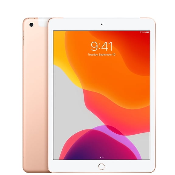 Apple iPad 7th Gen 2019, 10.2-inch, 32GB, WIFI   4G Unlocked All Carriers - Gold