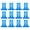 Blue, variant on Pre-Cut Knee Kinesiology Tape,Waterproof Breathable Latex-Free Knee Support & Stability Tape,Knee Pain Relief Athletic Tape