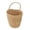 A, variant on Hometravel Wall Mounted Woven Wicker Basket, Ideal Storage Organizer for Flowers, Plants, Kitchen, Bathroom, Entryway, Rustic Decor for Toiletries, Rolled Towels, Herbs