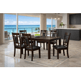 thumbnail image 4 of K-Living Viola 7PCS Solid Wood Dining Table Set (Table & 6 Chairs), 4 of 7