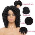 thumbnail image 2 of Deep Wave Lace Front Wig, Human Hair, 180 Density, HD Full Lace Front Wig, Curly Human Hair Wig with Baby Hair for Women, 2 of 5