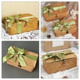 thumbnail image 4 of Panier Tissé Style Pastoral Panier de Rangement Boîte Tissée à la Main Panier Cadeau de Fête, 4 of 9