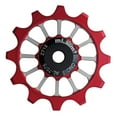 thumbnail image 1 of Wheel, Rear Derailleur Jockey Wheel Rear Derailleur Pulley 12T Bike Red, 1 of 8