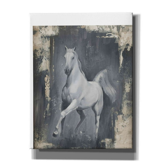 Epic Graffiti "Running Stallion II" by Ethan Harper, Canvas Wall Art, 26"x34"