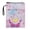Moon Rose Stars, variant on HELLHERO 1 pc Book Organizer Bag with Washable Retro Book Cover Carrying Case Carrying Book Case with Zipper for Students Book Storage Bag