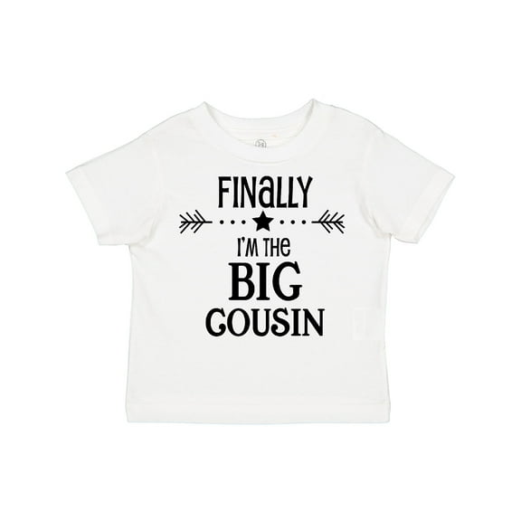 Inktastic Finally I'm the Big Cousin Boys or Girls Toddler T-Shirt
