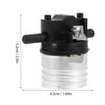 thumbnail image 2 of LITINKIMI light bulb holder socket E26 Push Switch Lamp Holder Black Plastic Push Switch Operation 1Pcs Home Lighting, 2 of 6
