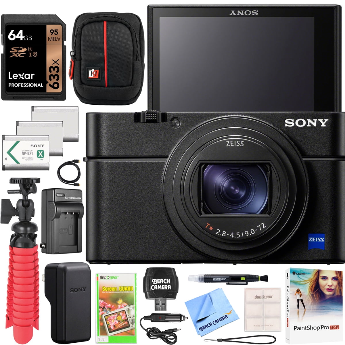 Sony Cyber-Shot RX100 VII RX100M7 Premium Compact Camera DSC 