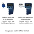 thumbnail image 2 of Lecteur de Carte RFID 125kHz - Carte à Puce 125kHz Lisible Compatible avec la Carte de Proximité II avec 10pcs Keyfobs, 2 of 5