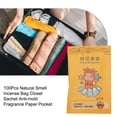 thumbnail image 3 of Girlsshop 100Pcs Natural Smell Incense Bag Closet Sachet Fragrance Paper Pocket, 3 of 9