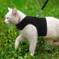 thumbnail image 7 of PUPTECK Adjustable Cat Harness with Leash, Checkered Frills Soft Mesh cat Vest Harness Puppy Padded Pet Harnesses for Small Medium Large Cats, 7 of 7