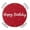 Red, variant on Red Birthday Round Tablecloth for 36-44 Inch Tables,Fitted Table Cover with Elastic Edge,Colorful Confetti Ribbons Polka Dots Classroom Waterproof Outdoor Table Cloth Protector for Patio Dinner