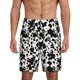 thumbnail image 1 of Balery Cow Skin 1 Pantalones cortos de pijama de punto de algodón para hombre con cinturilla y bolsillos-Small, 1 of 6