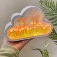 thumbnail image 3 of Cloud Tulip Night Light DIY Material Pack Lámpara Espejo Hecha A Mano (rosa), 3 of 8