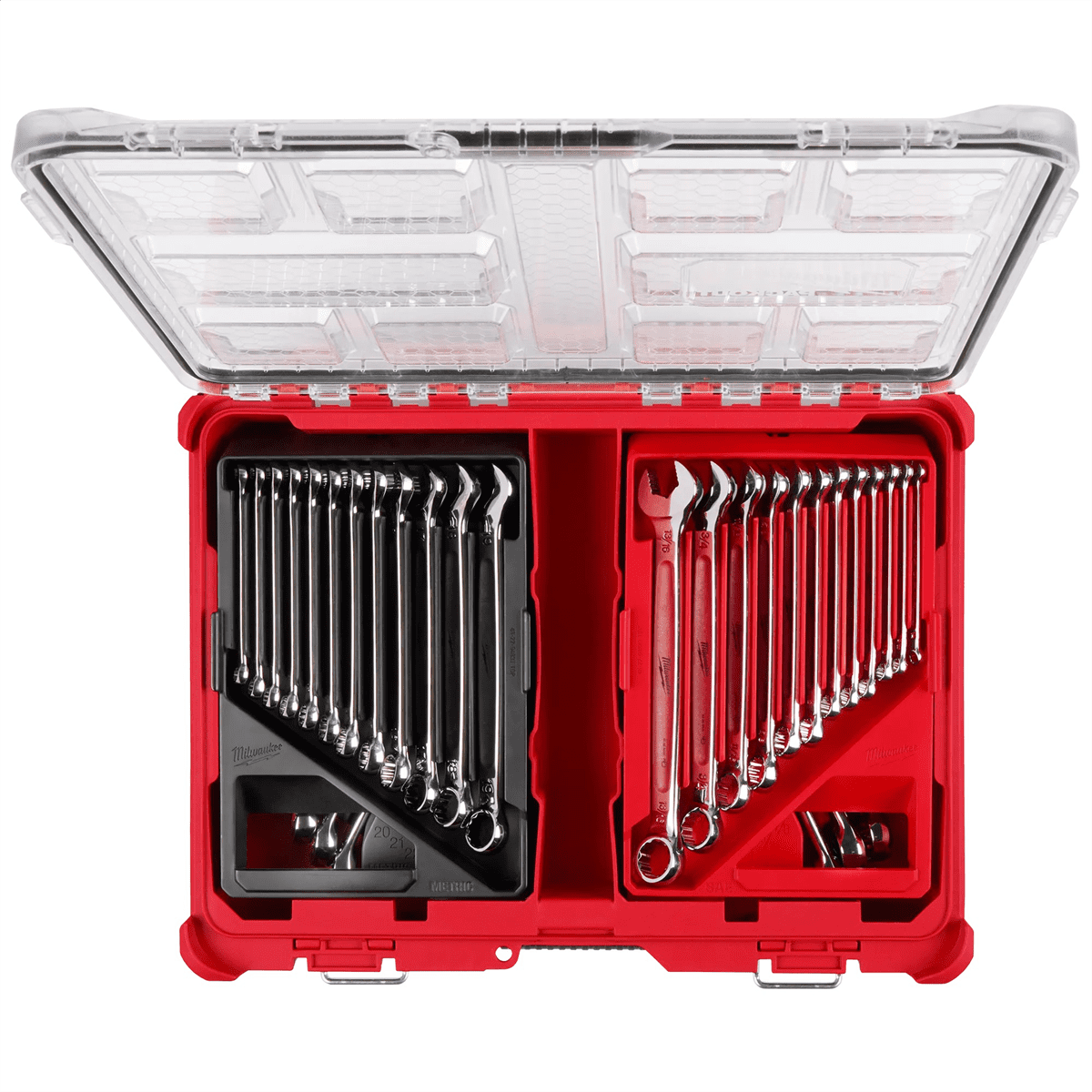 Milwaukee 48-22-9485 Metric & SAE Combo Wrench Set with PACKOUT Organizer