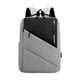 thumbnail image 1 of Mochila de negocios de gran capacidad, portátil para hombres, bolsa de viaje para la oficina y compras. Gris, 1 of 9
