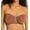Clay, variant on Women's Rhonda Shear 9682AM Sweetheart Bandeau Underwire Bra (Espresso XS)