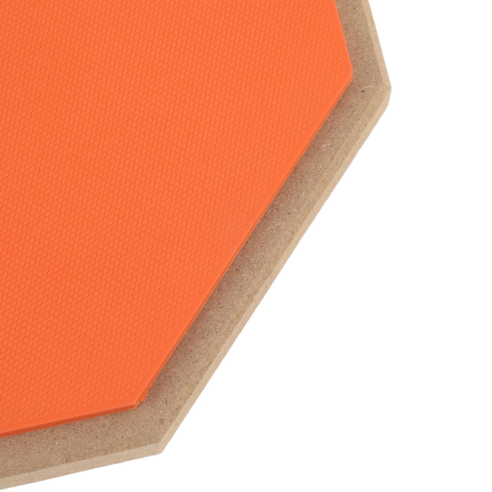 Riousery 12-Inch Silent Drum Practice Pad Bundle Includes Two Pairs Drumsticks (12" / 30.48cm) Premium Rubber Percussion Mat for Professional Rhythm Building and Quiet Nighttime Practice, Orange