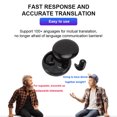 thumbnail image 4 of Translation Headset, Two Way Language Translator Earbuds for Fast Response Clear Sound Quality,  5.3 True  Earbuds with Charging Case 144 Languages Supported, 4 of 7