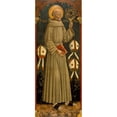 thumbnail image 2 of Dario di Giovanni 8x14 Black Ornate Wood Framed Double Matted Museum Art Print Titled: Saint Bernardino of Siena (About 1470), 2 of 5