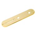 thumbnail image 3 of Mosiee Electric Guitar Control Metal Plate 16X3.43Cm Musical Stringed Instrument Guitar Parts For Tele Style Guitars Chrome Black Gold, 3 of 9