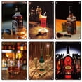 thumbnail image 2 of Cartel de metal con diseño de cerveza y whisky, cartel vintage de hojalata para pintor, residencia, bar, club, arte de pared moderno, decoración, mural, regalo, 2 of 5