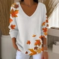 thumbnail image 2 of Bovemsi Womens Sweaters Halloween Knitted Jumper Women's Autumn Winter Wool Pullover Elegant Plain Knit Warm Basic Round Neck / V Cute Sweaters, 2 of 4