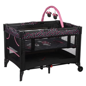Disney Baby 3D Ultra Play Yard with Bassinet - Modern Minnie