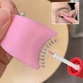 thumbnail image 3 of 2 Piezas de Herramienta para Aplicar Pestañas y Pinzas para Cejas - Aplicador de Pestañas Falsas de Doble Punta con Empuñadura Ergonómica, Plástico Duradero para Uso en Casa, Diseño Compacto, Acces..., 3 of 5