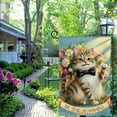 thumbnail image 4 of Shangniulu Summer Cat Garden Flag for Outside Double Sided,Be The Sunshine Cat with Sunflowers Yard Flags,Spring Seasonal Decor for Farmhouse Holiday Outdoor White, 4 of 6