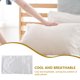 thumbnail image 2 of Funda De Almohada De Seda De Imitación Suave Y Refrescante Similar A Las Fundas De Almohada De Seda Con Cierre De Sobre Para Cabello Y Piel Mujeres Hombres Durmiendo Gris Claro, 2 of 6