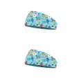 thumbnail image 2 of Qarigey Diadema Navidad Estampado floral Deportes Ajustable Antideslizante Maquillaje Diademas Accesorios para peinados para Sporting Tipo 3 tipo 3 2Conjunto, 2 of 6